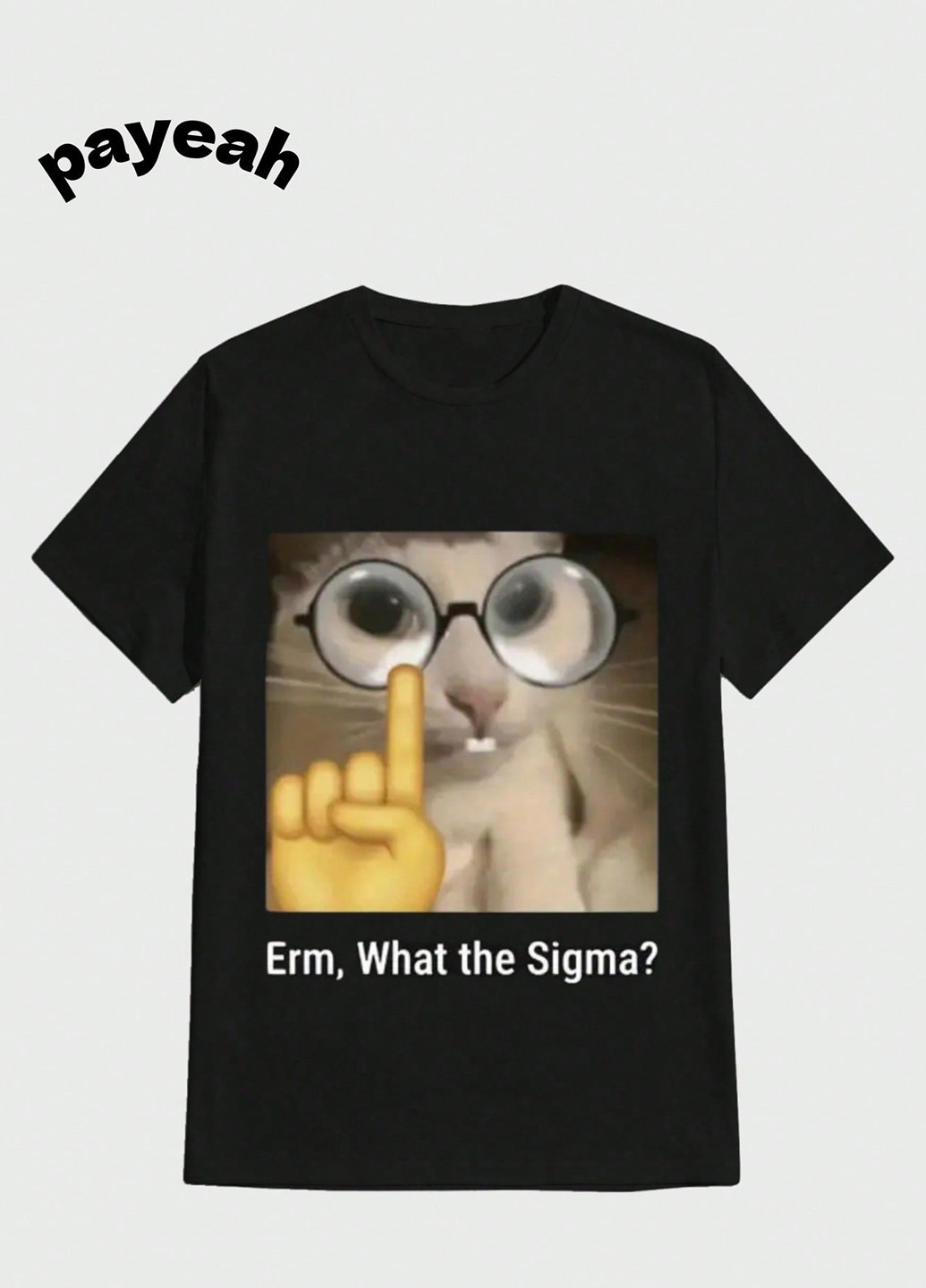 Черная футболка SHEIN