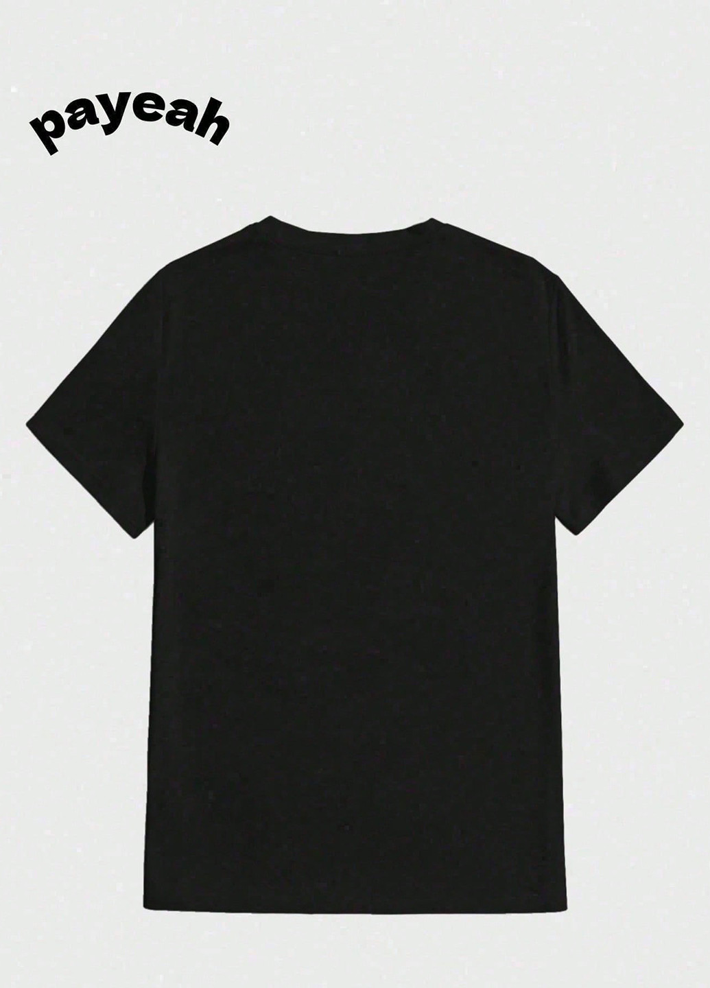 Черная футболка SHEIN