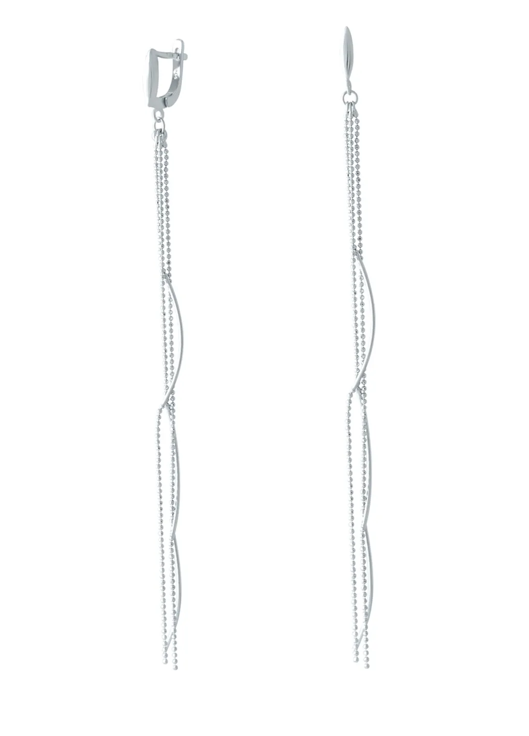 Сережки Silver Flame (132949726)