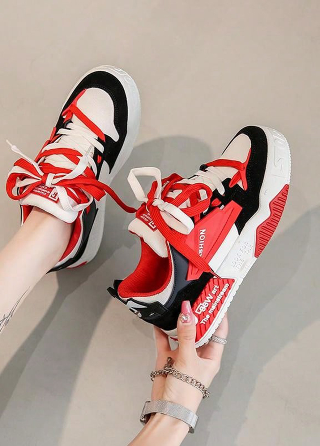 Кросівки SHEIN комбіновані демісезони (324691781)