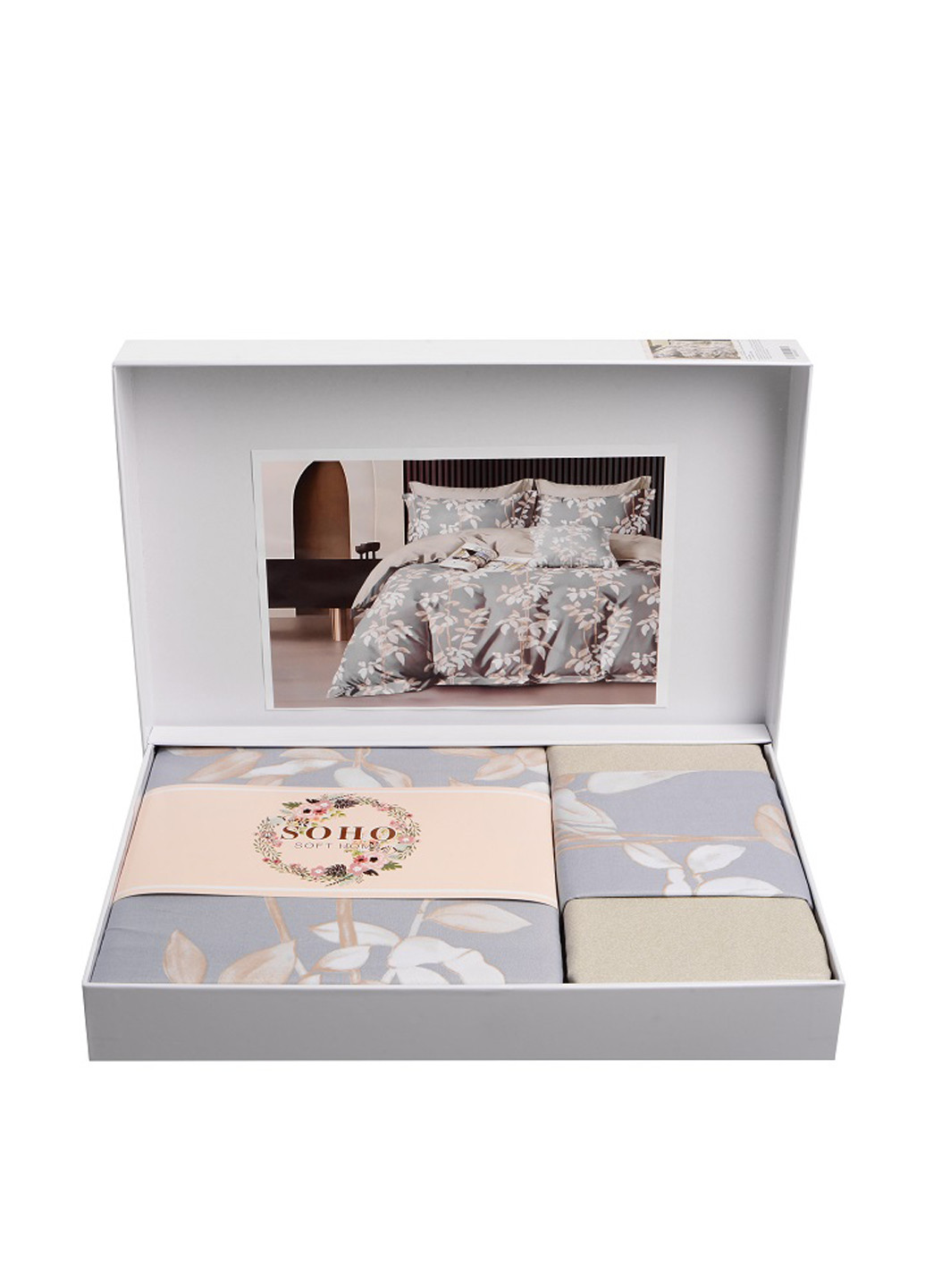 КПБ Евро Lounge 200*230 Florentina Beige Soho (317244648)