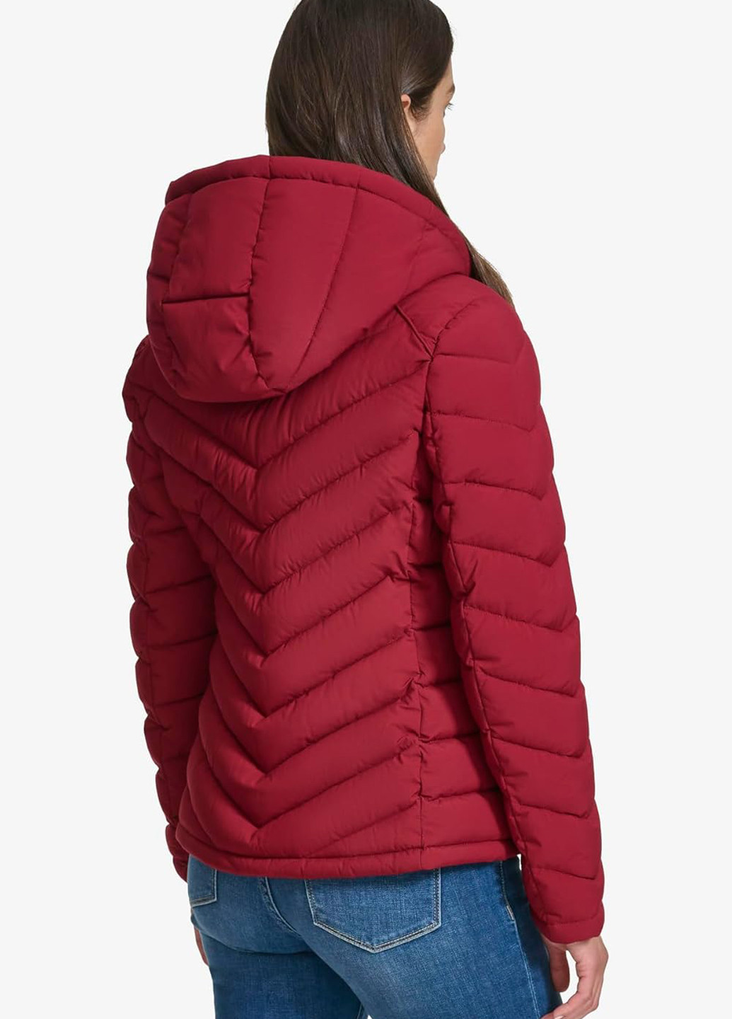 Бордова демісезонна куртка Tommy Hilfiger