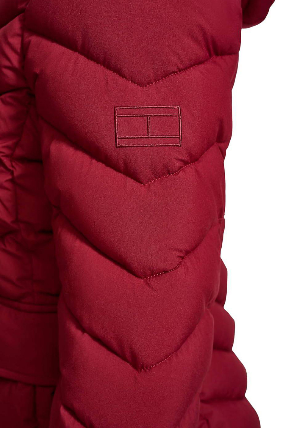 Бордова демісезонна куртка Tommy Hilfiger