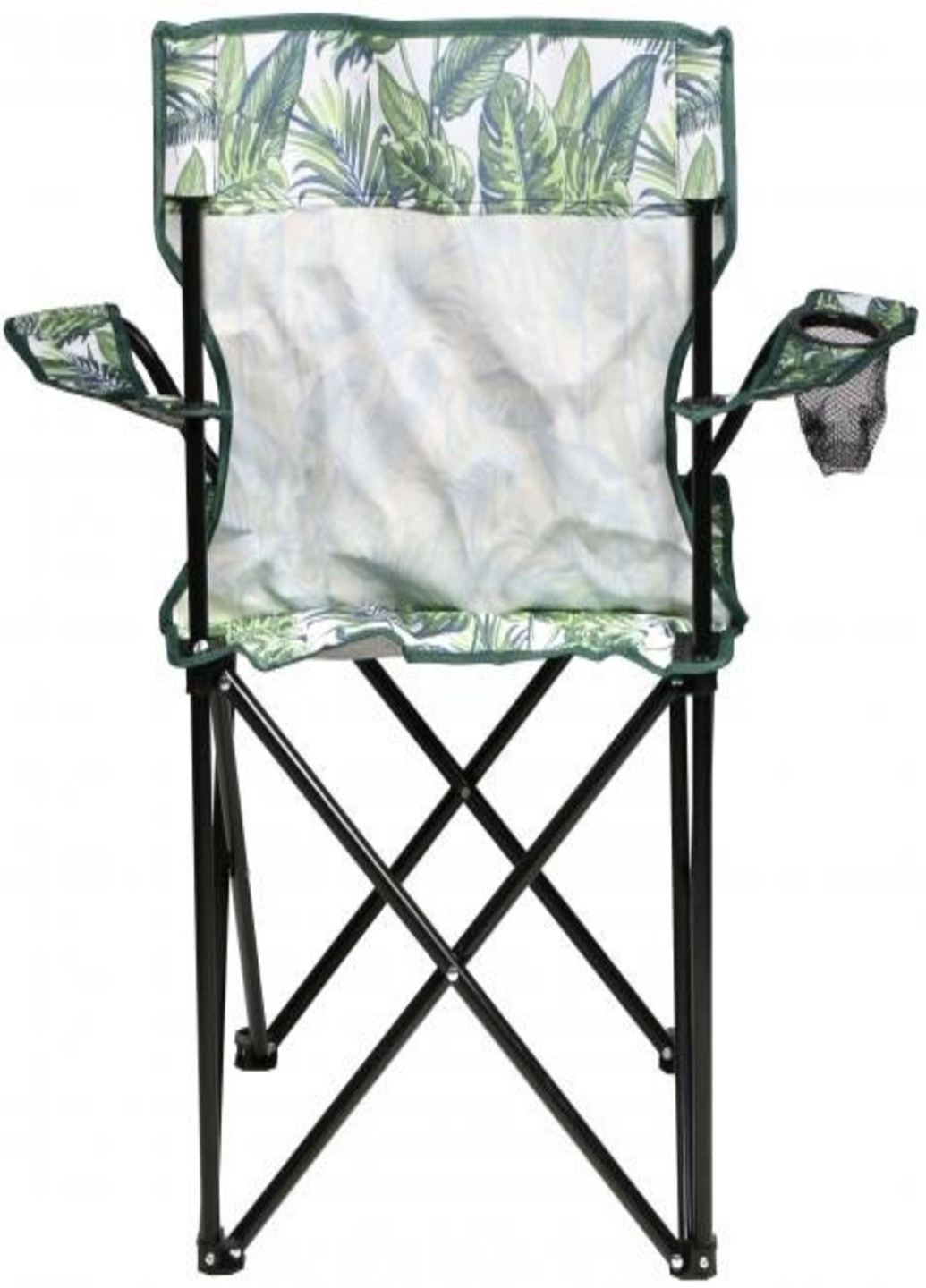 Туристический стул кресло для кемпинга раскладное со спинкой и подстаканником в чехле (001-Т) Francesco Marconi (247308999)