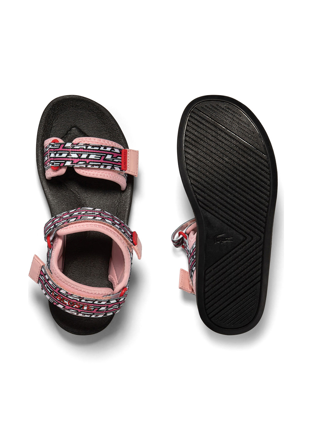 Кэжуал сандали Lacoste на липучке