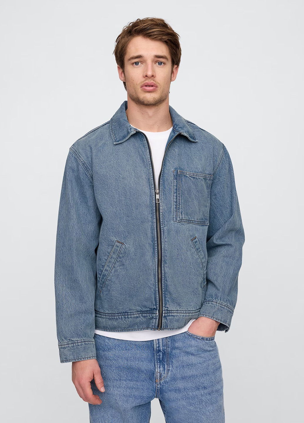 Синя демісезонна куртка Gap