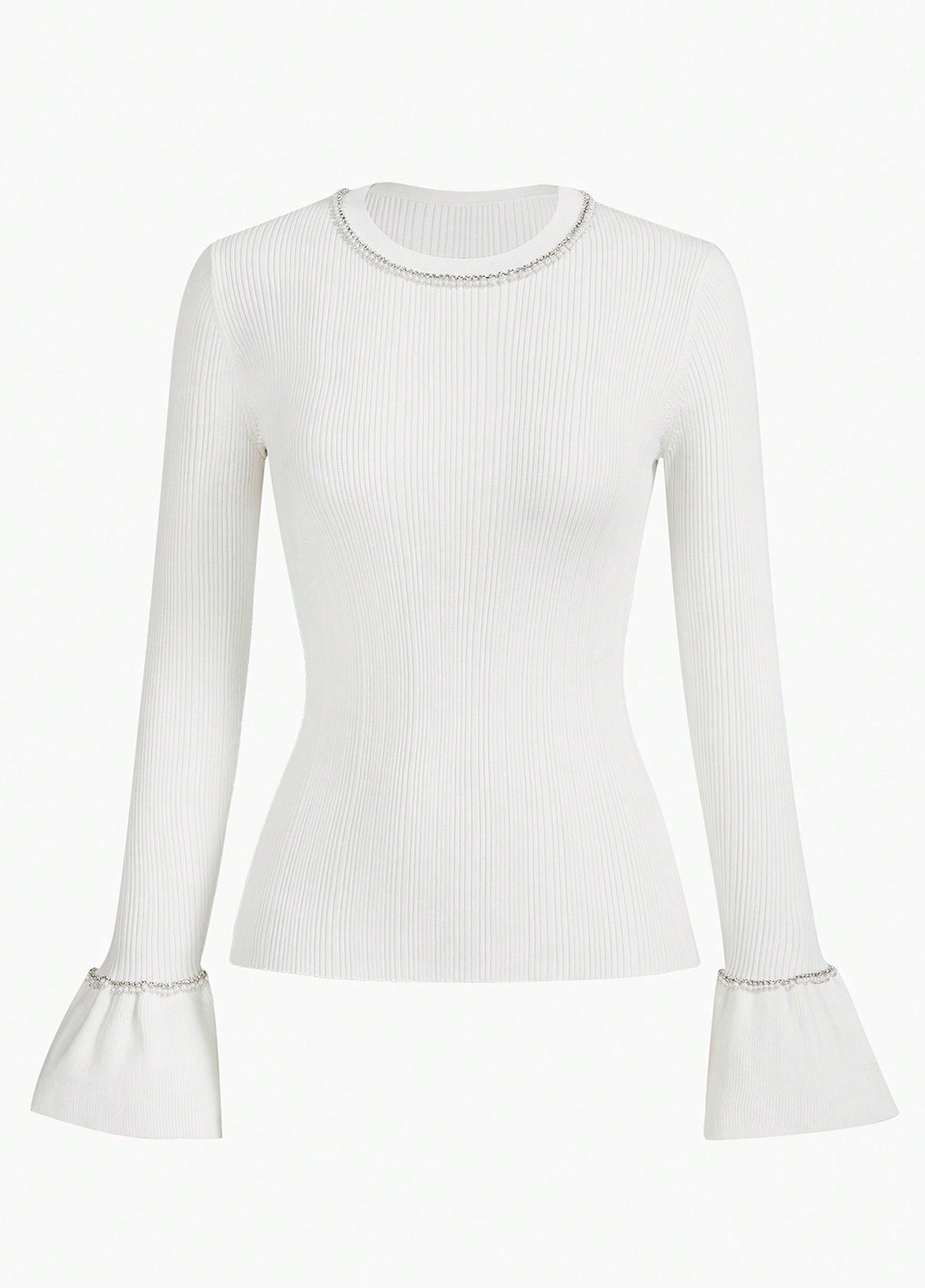 Білий демісезонний джемпер джемпер SHEIN