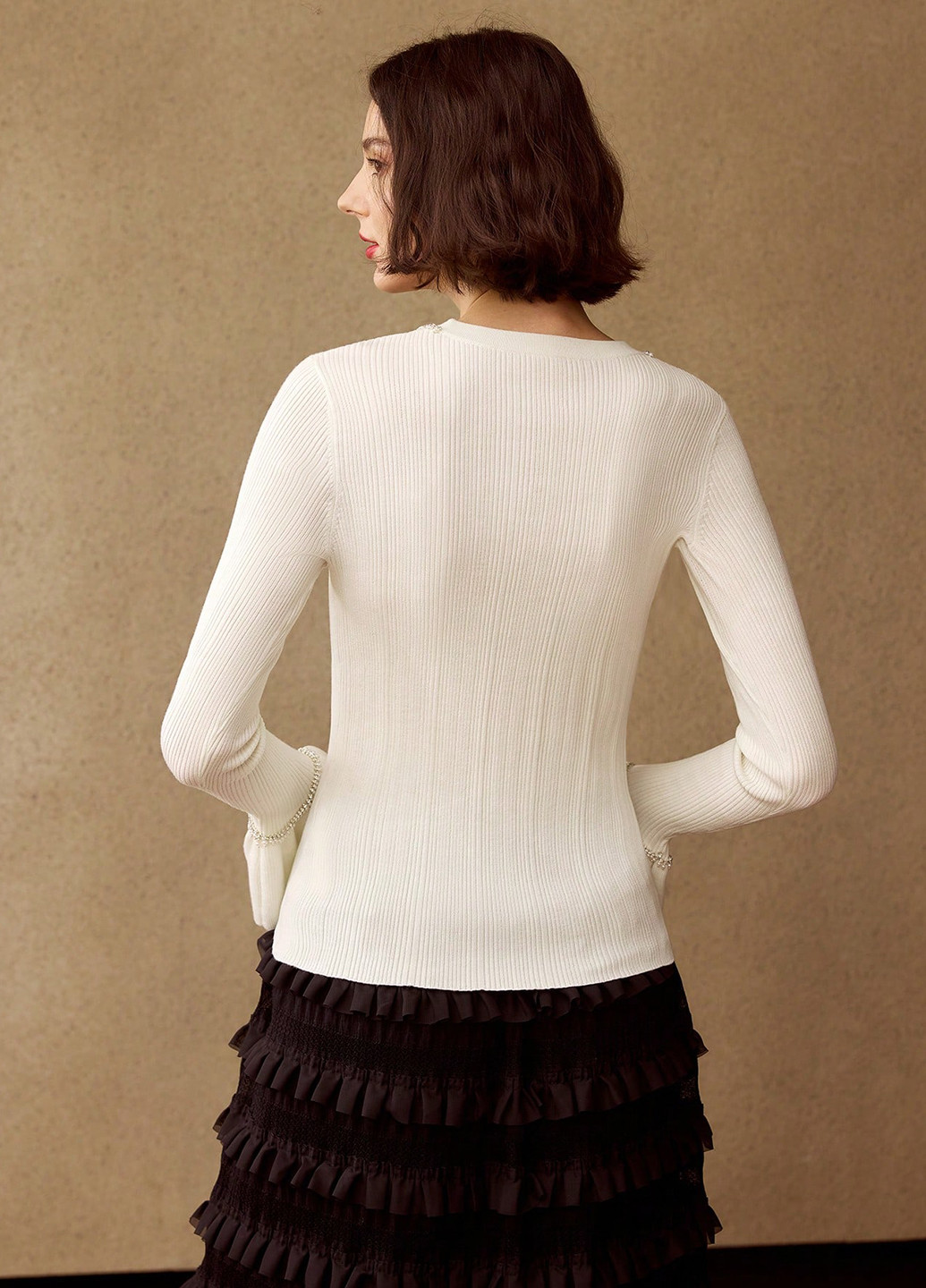 Білий демісезонний джемпер джемпер SHEIN