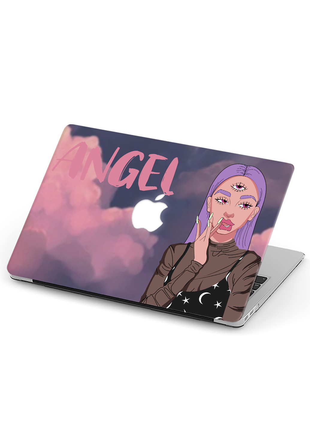 Чехол пластиковый для Apple MacBook Pro 15 A1707 / A1990 Ангел (Angel) (9649-1635) MobiPrint (218347820)