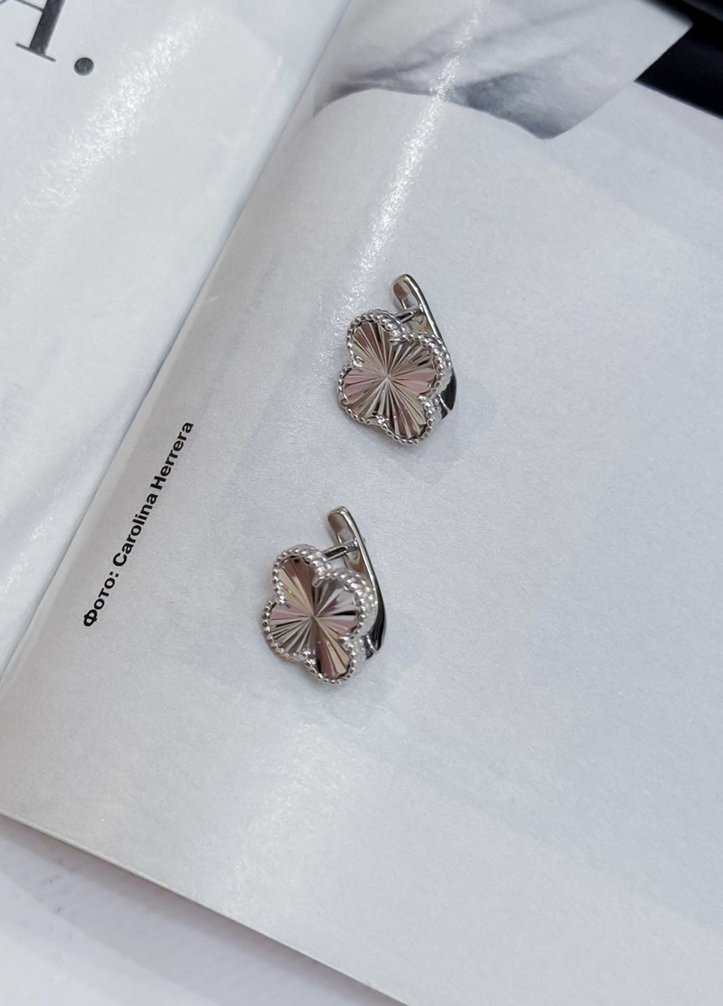 Сережки Silver Flame (307258572)