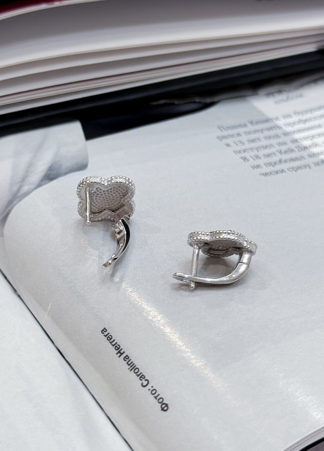 Сережки Silver Flame (307258572)