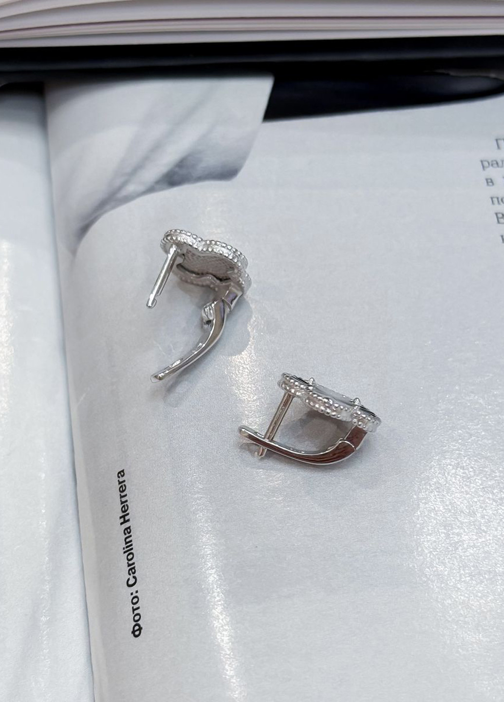 Сережки Silver Flame (307258572)