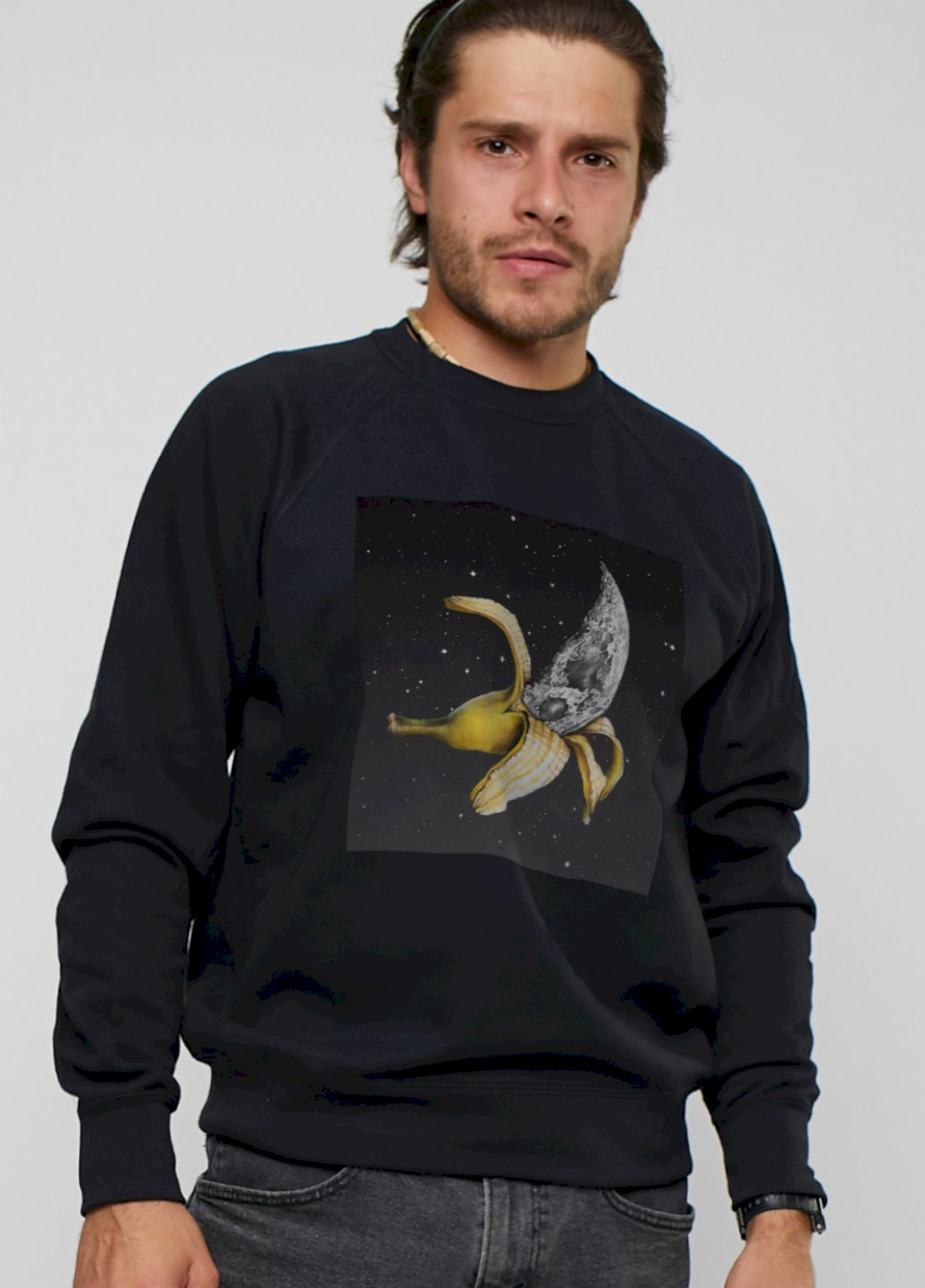 Черный свитшот мужской YAPPI (198688737)