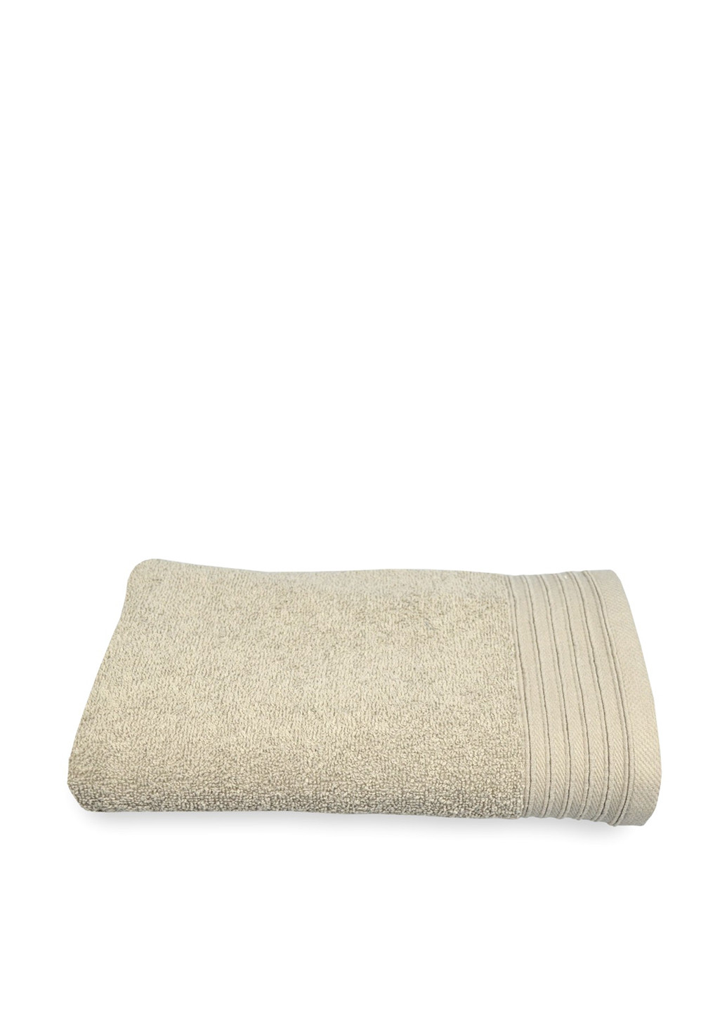 No Brand полотенце, 50х100 см однотонный серо-бежевый производство - Турция