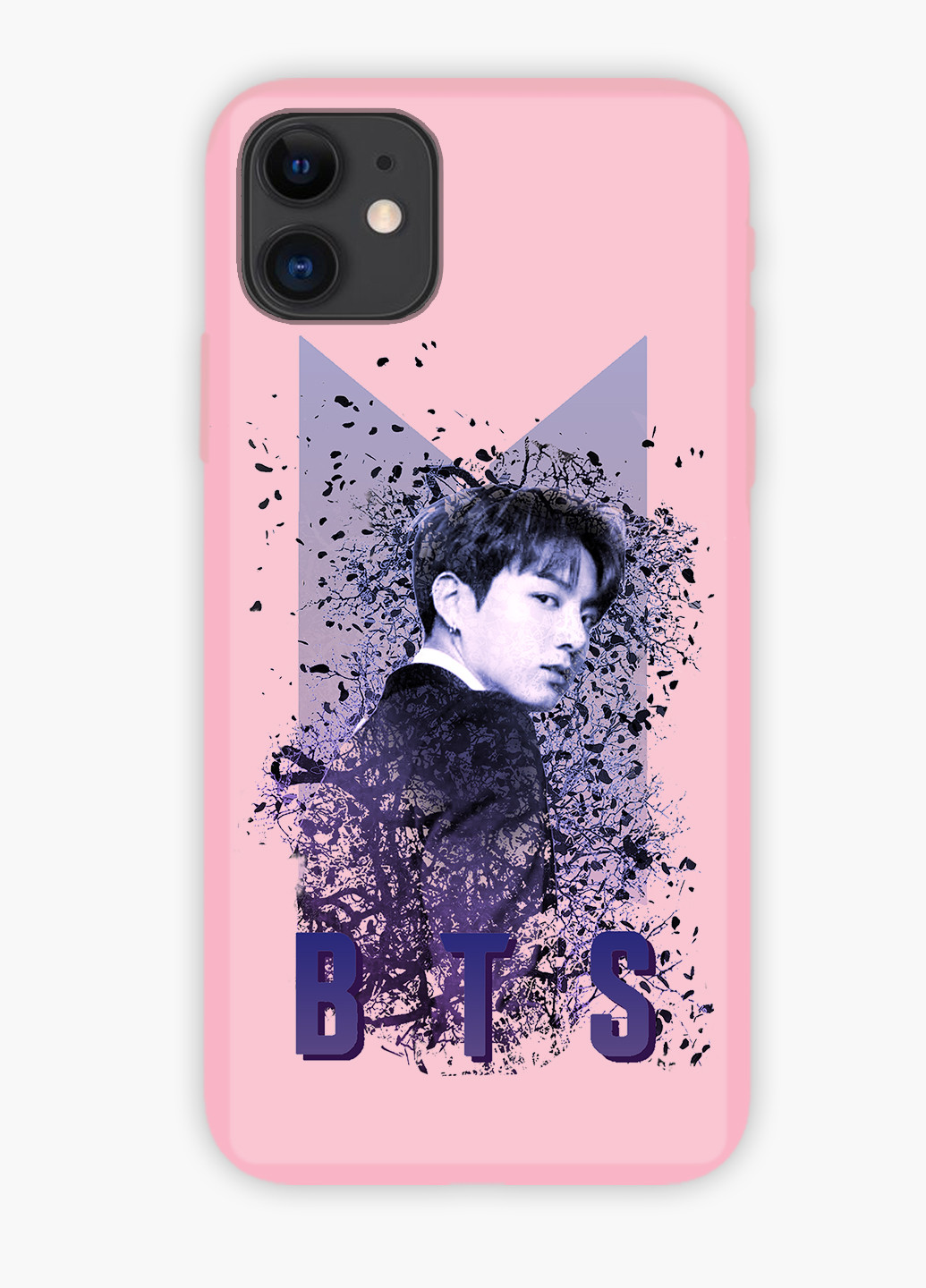 Чохол силіконовий Apple Iphone X БТС (BTS) (6129-1065) MobiPrint (219357302)