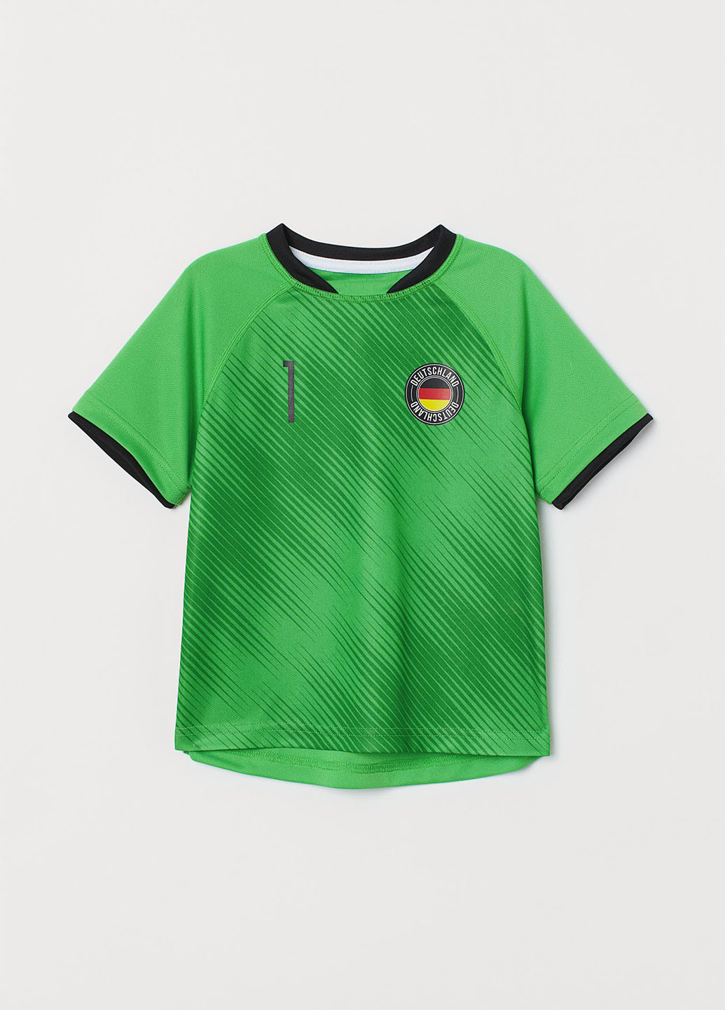 Зелена літня футболка H&M