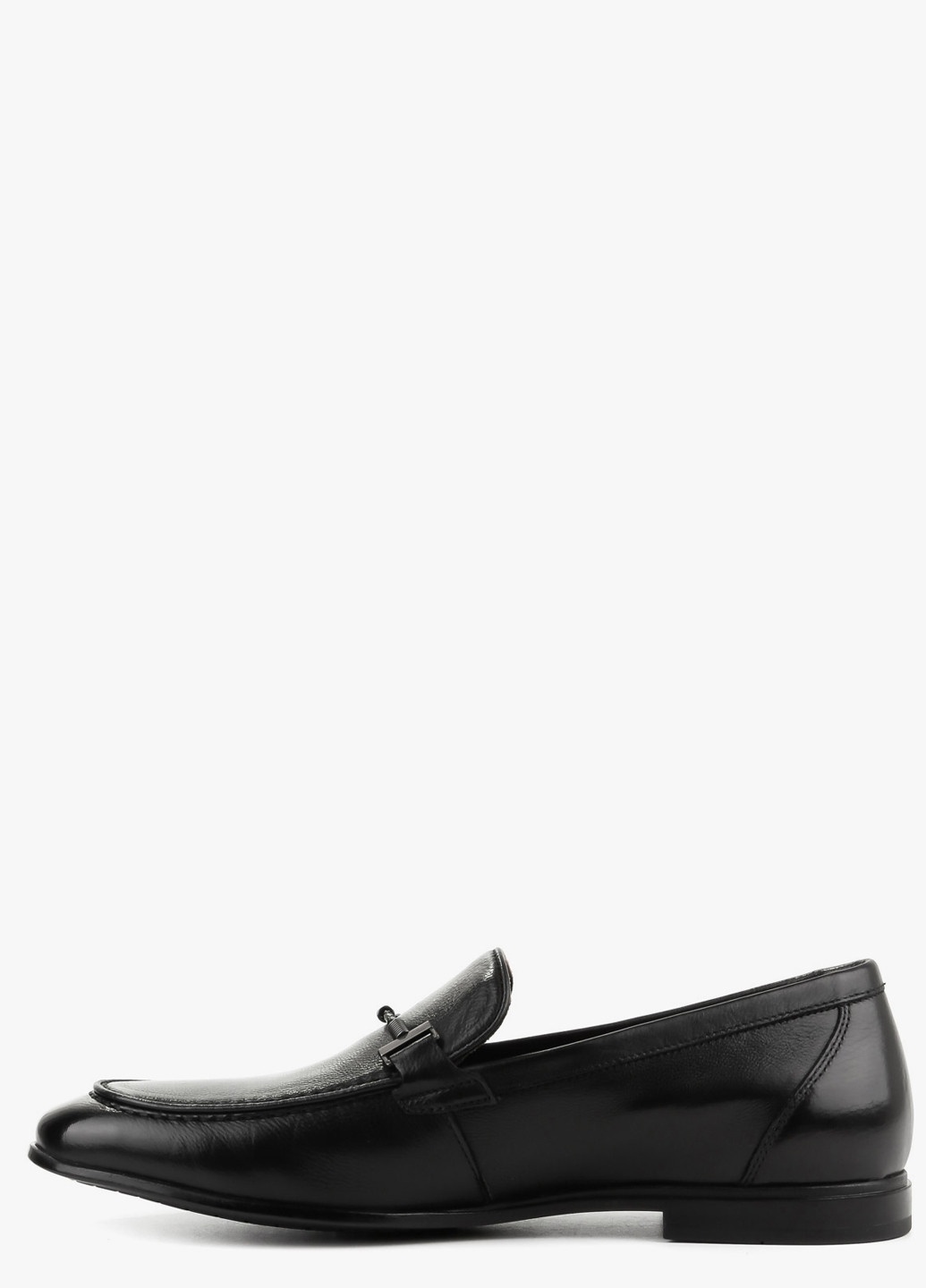 Черные кэжуал, классические туфлі Arzoni Bazalini без шнурков