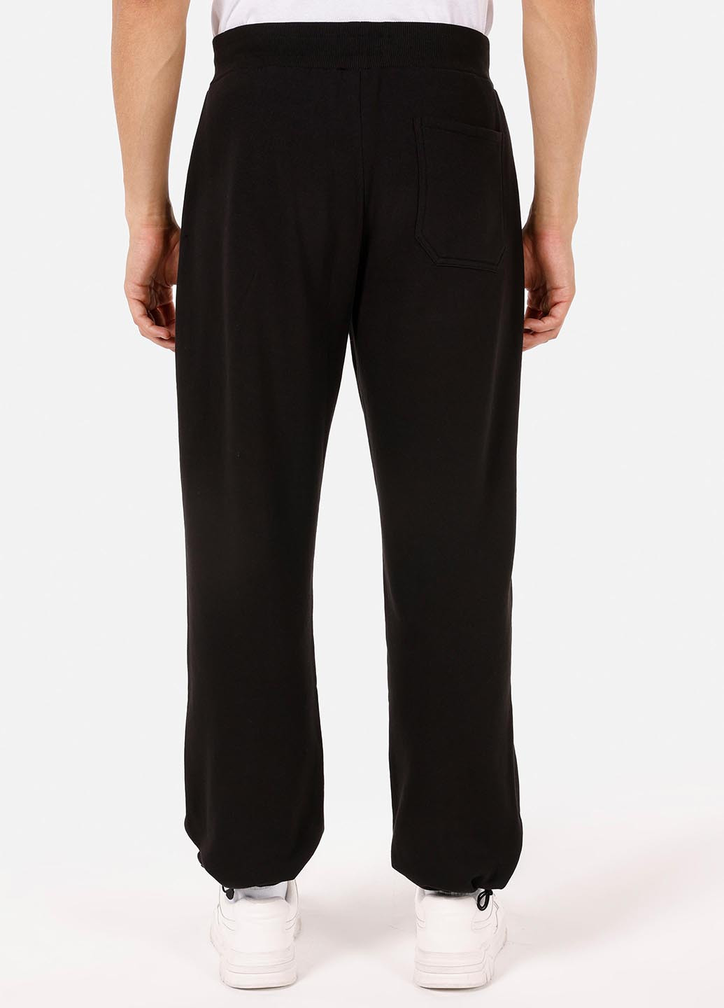 Черные кэжуал демисезонные прямые брюки Colin's