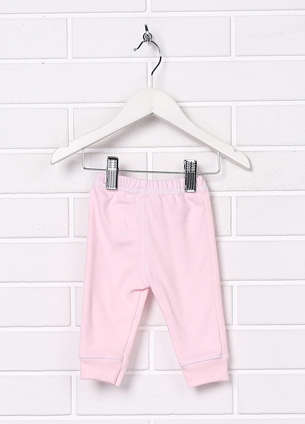 Бледно-розовые домашние демисезонные брюки Baby Art