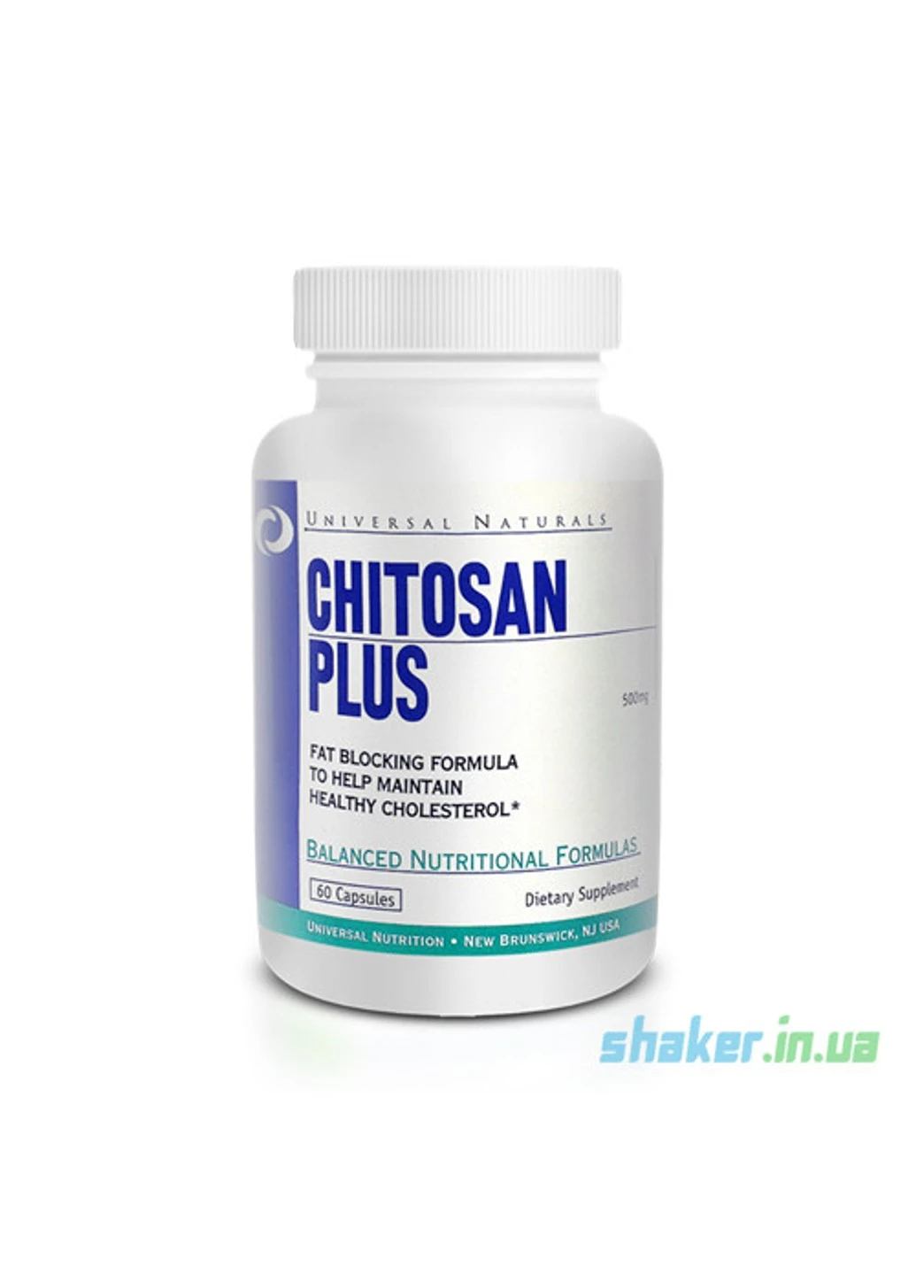 Хітозан Chitosan Plus 60 капсул Universal (255363049)