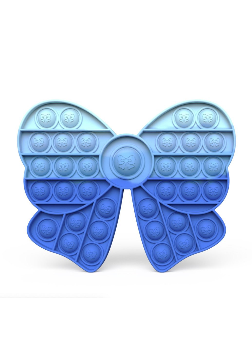 Антистресс игрушка Pop It Синий бант пупырка 5081 Power (254454516)