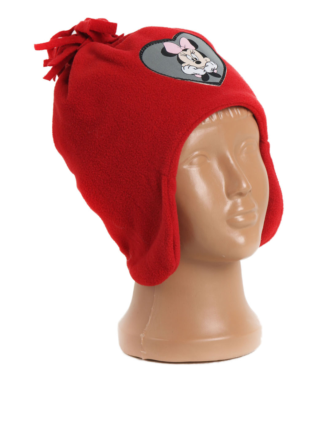 Червоний зимній комплект (шапка, рукавички) Disney
