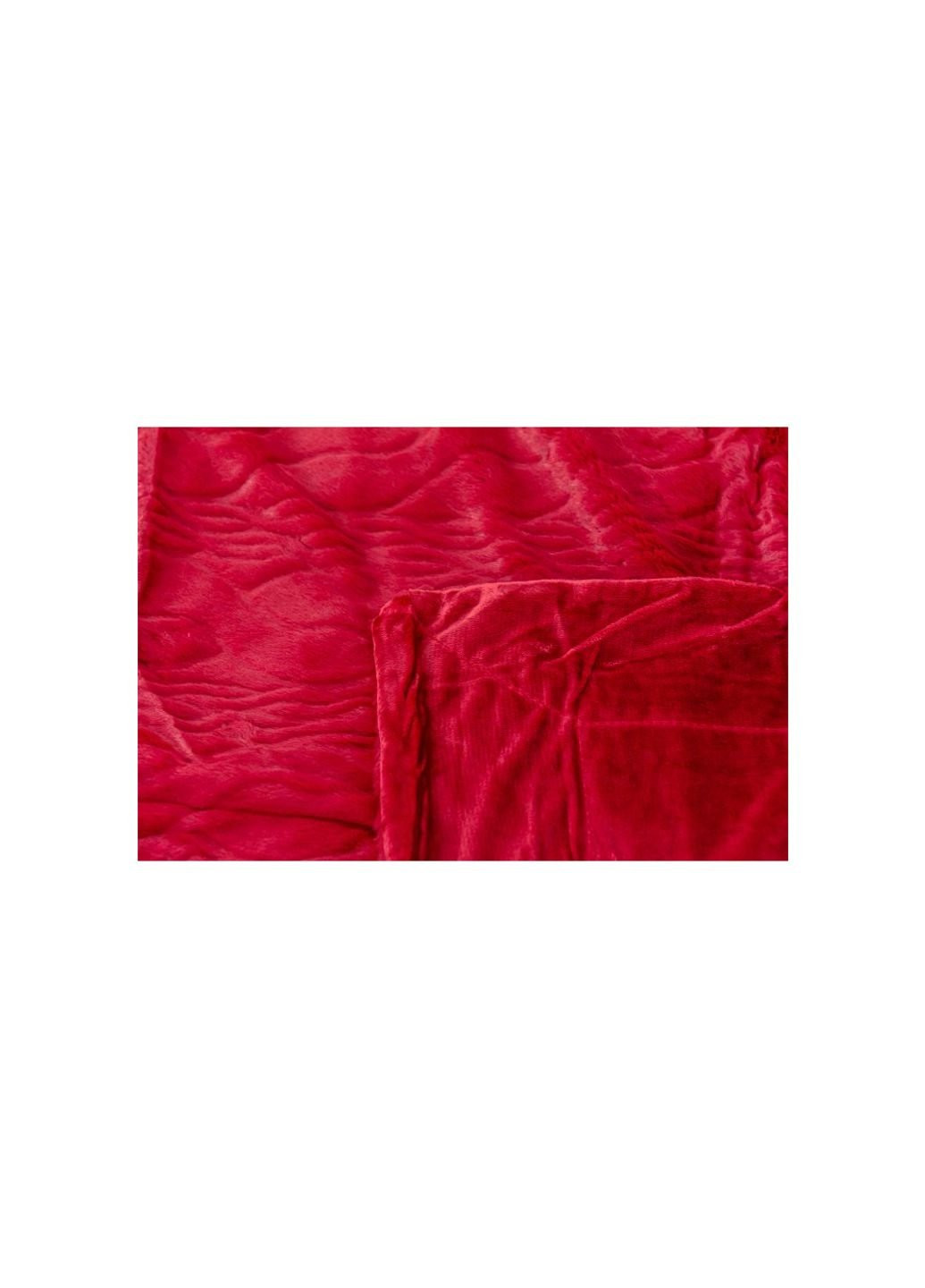 Плед MirSon 1005 Damask Red 180x200 (2200002981705) No Brand (254012114)