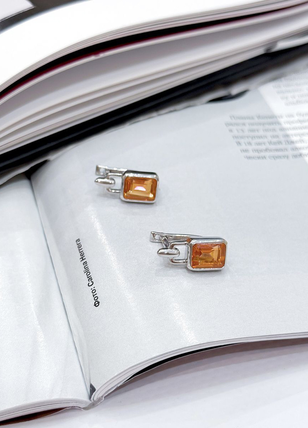 Серьги Silver Flame (301047939)