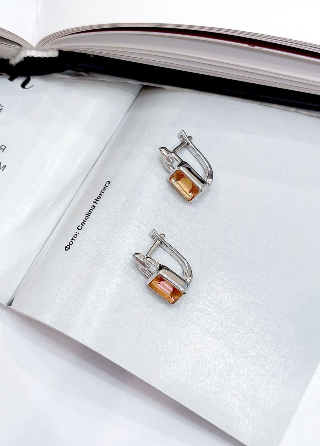 Серьги Silver Flame (301047939)