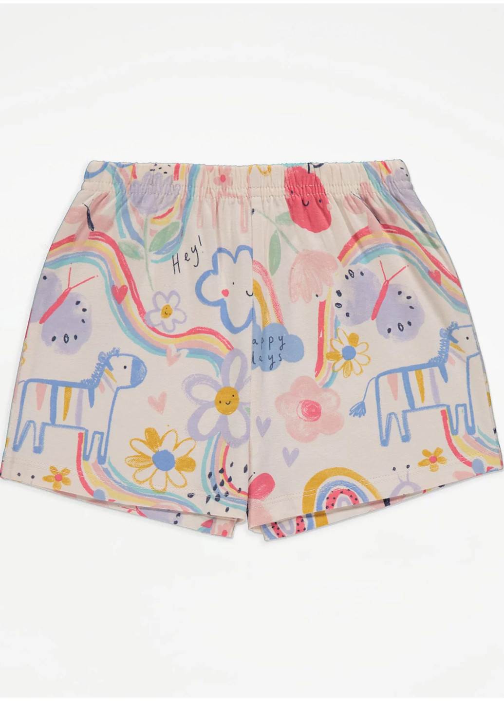 Бежевый летний комплект (майка, шорты) George