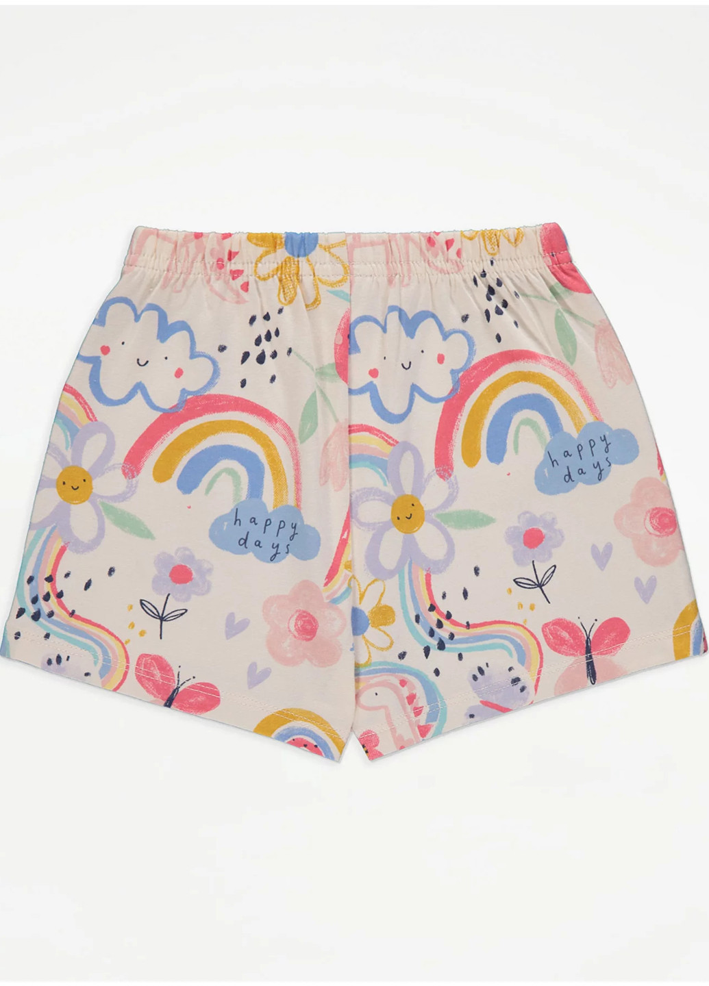 Бежевый летний комплект (майка, шорты) George