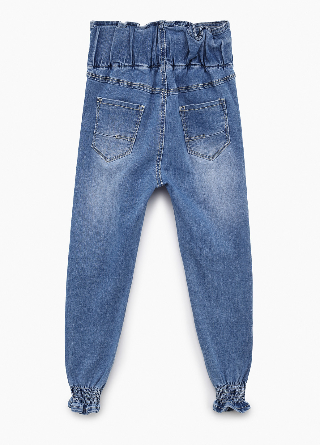 Голубые демисезонные зауженные джинсы S&D