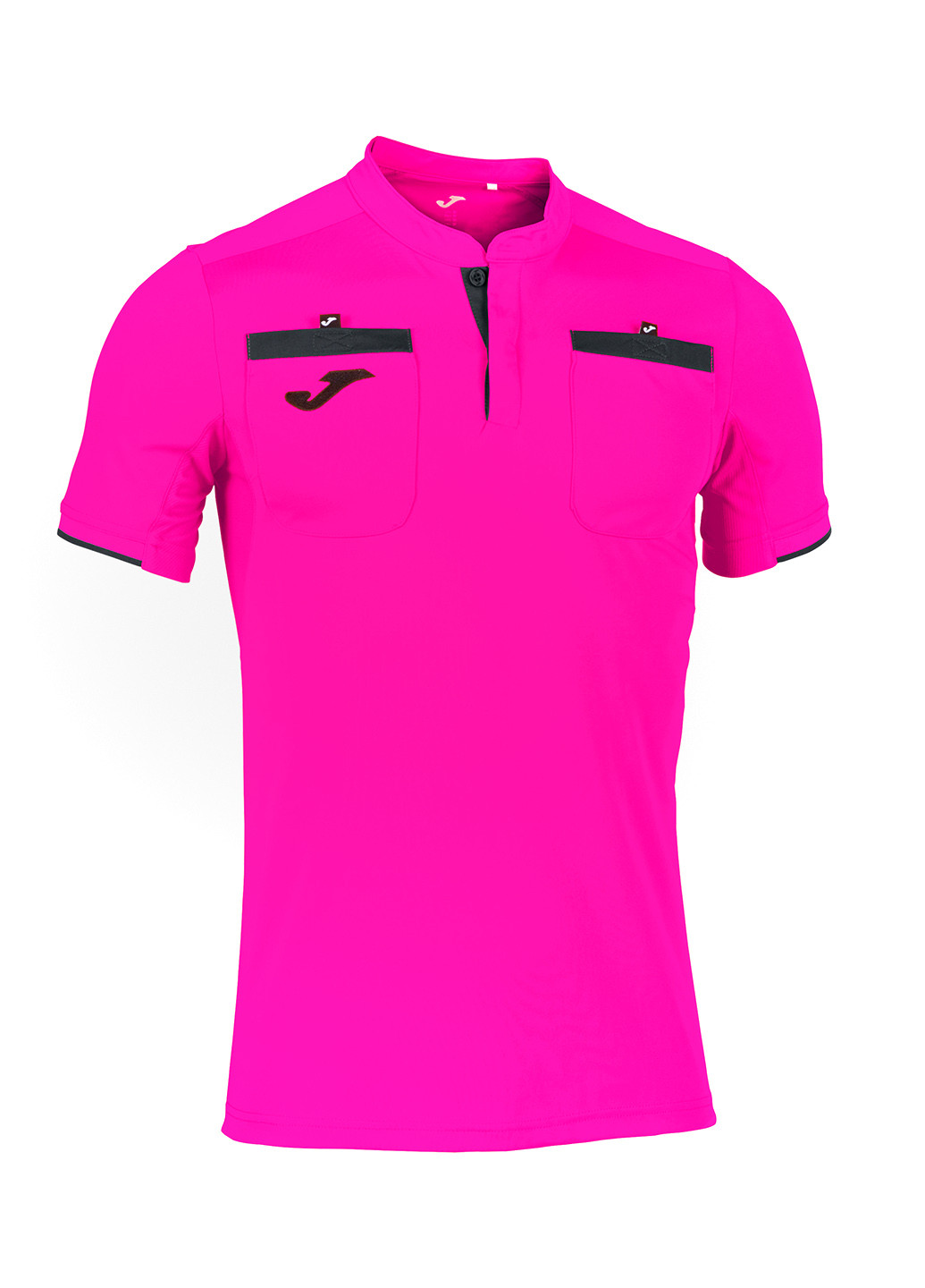 Фуксиновая (цвета Фуксия) футболка-судейская футболка referee для мужчин Joma с логотипом