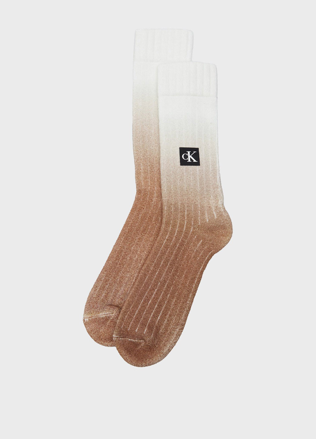 Коричневі шкарпетки Calvin Klein Jeans однотонні (347731643)
