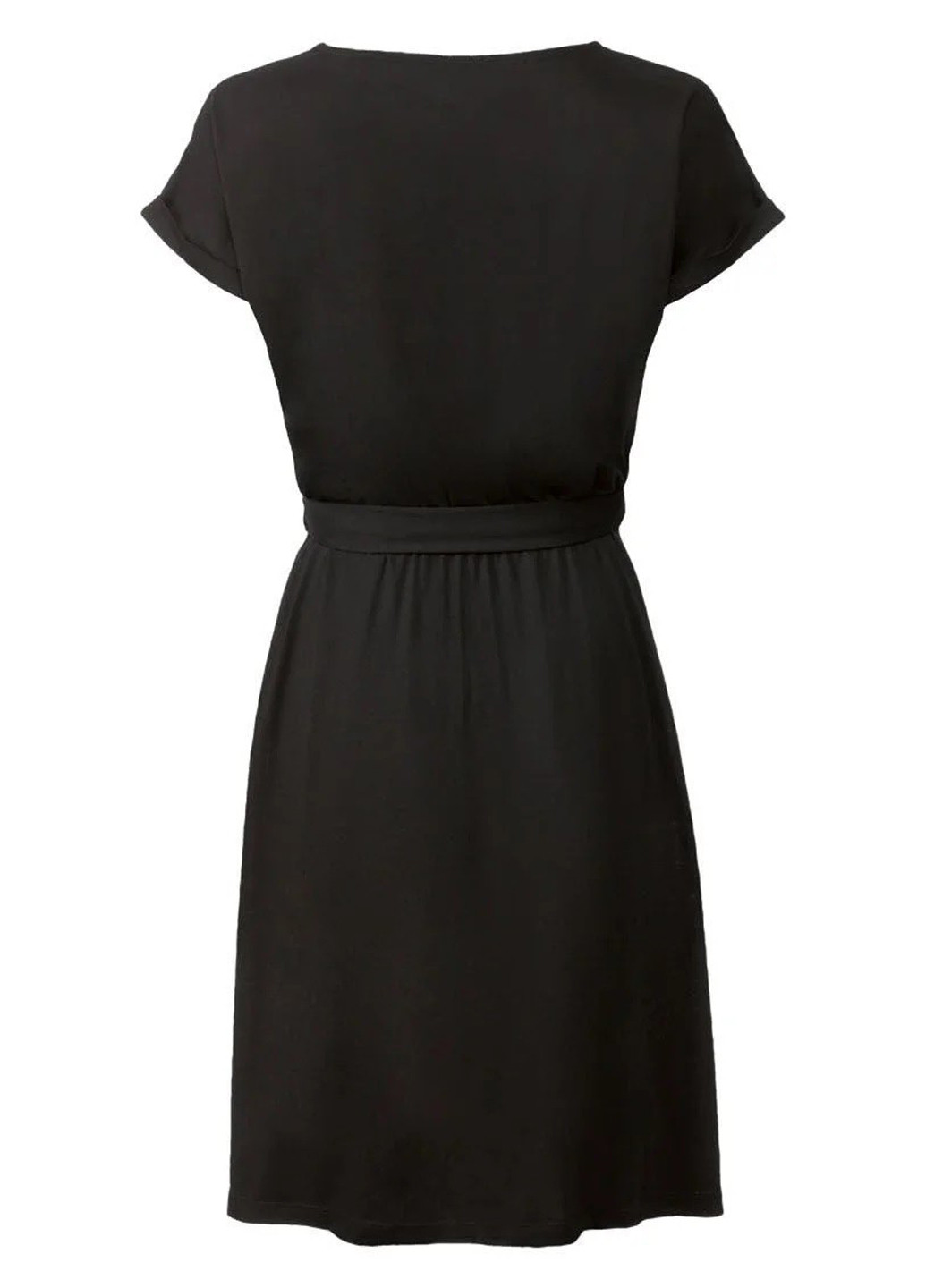 Черное кэжуал платье а-силуэт Esmara однотонное