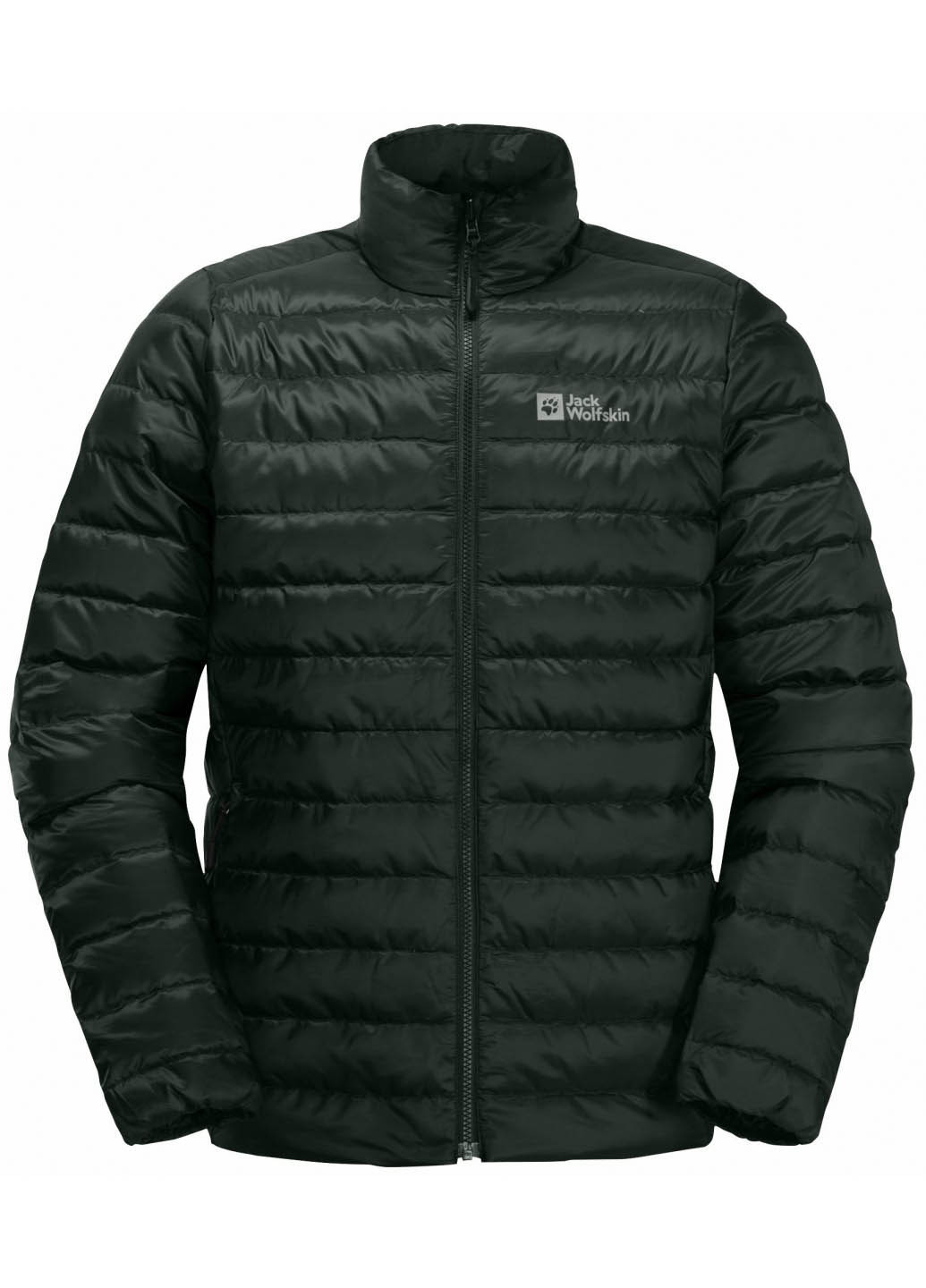 Темно-зеленый демисезонный Пуховик Jack Wolfskin