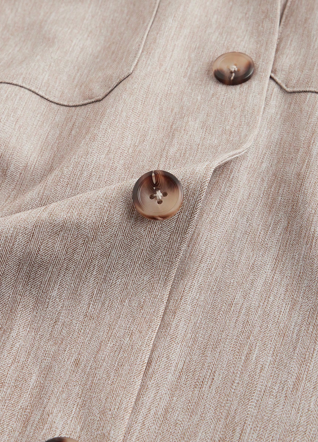 Бежевый демисезонный костюм (рубашка, брюки) брючный, с рубашкой SHEIN