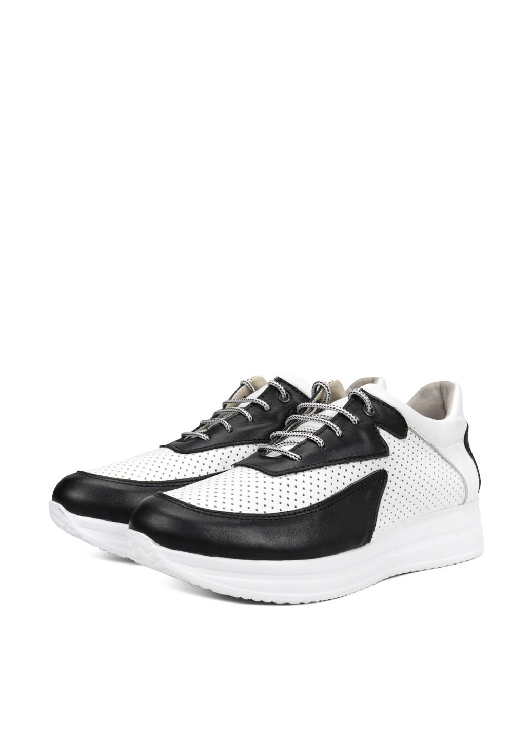 Черно-белые демисезонные кроссовки Libero
