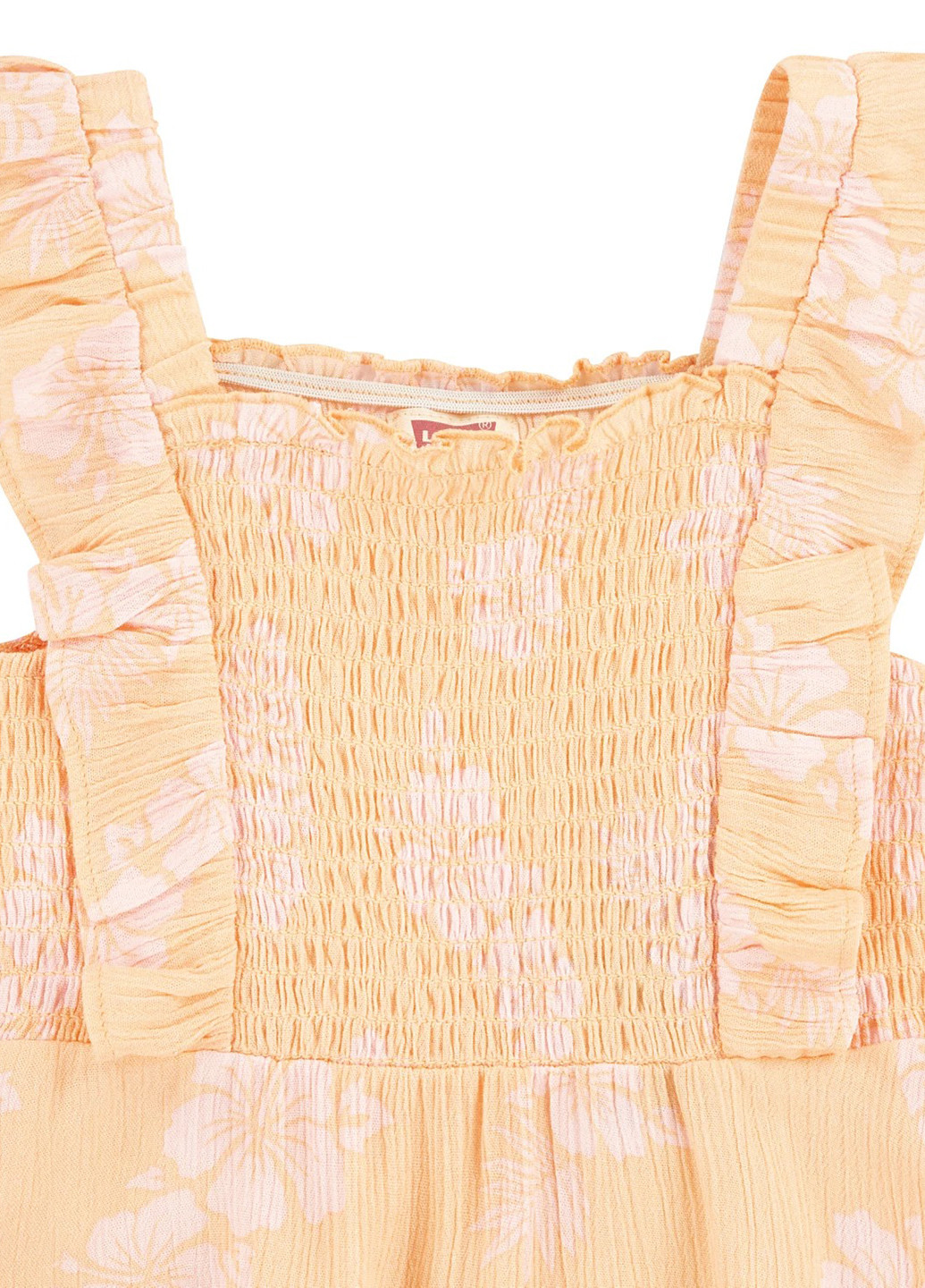 Помаранчевий літній комплект (майка, шорти) Levi's