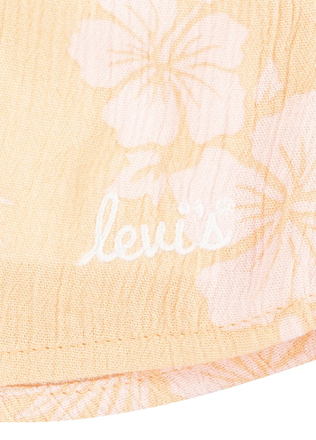 Помаранчевий літній комплект (майка, шорти) Levi's