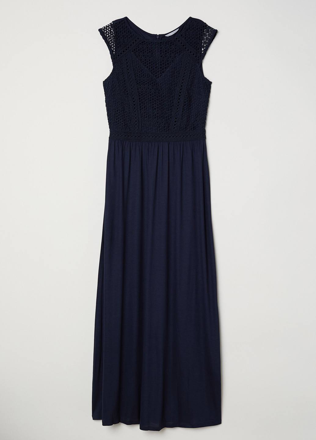 Темно-фіолетова вечірня сукня кльош H&M однотонна