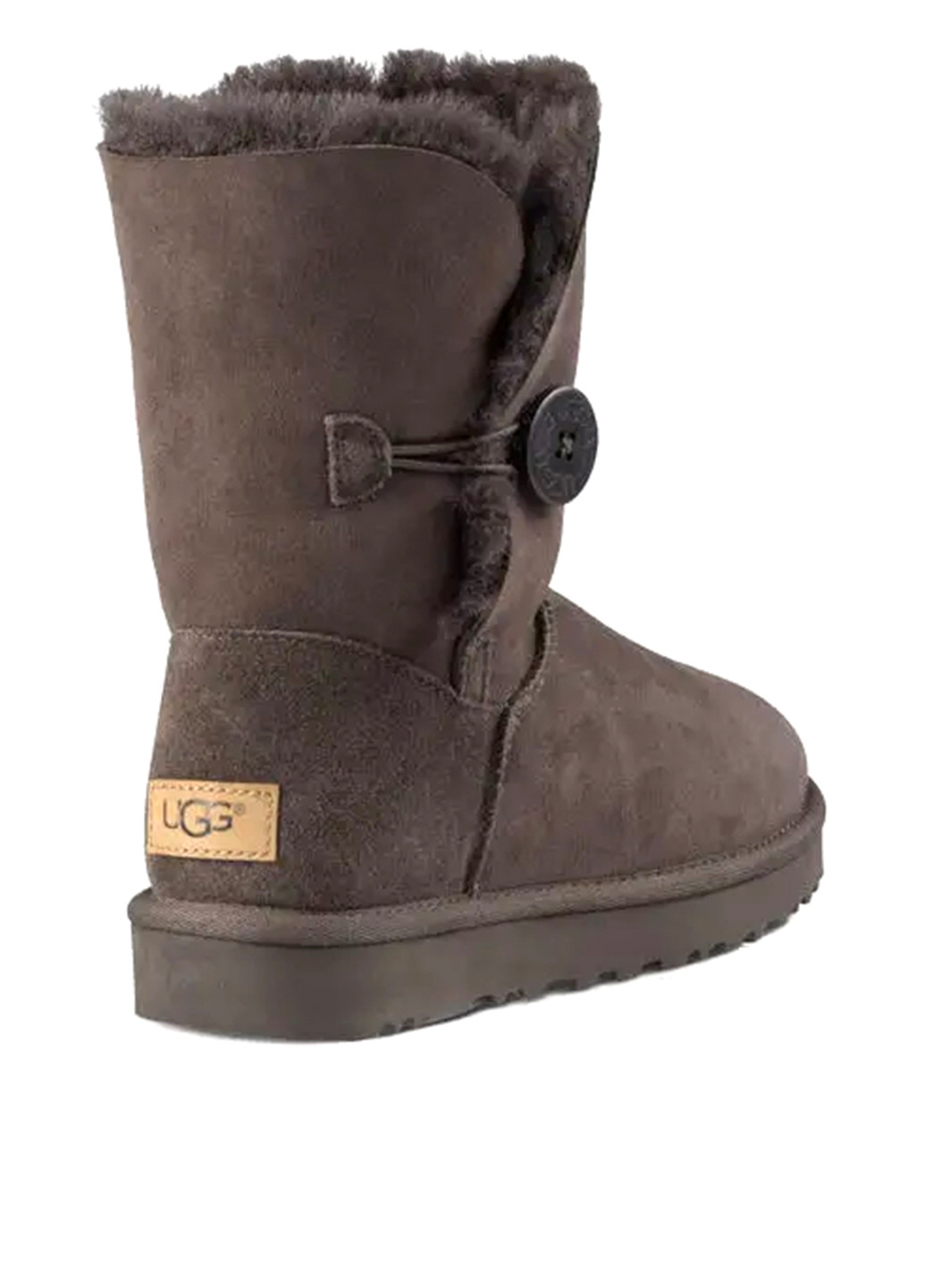 Коричневые угги UGG с пуговицами