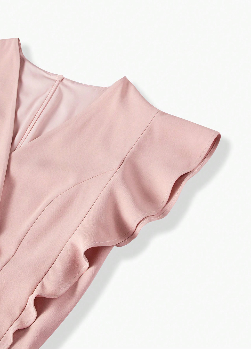 Світло-рожева кежуал сукня футляр SHEIN однотонна