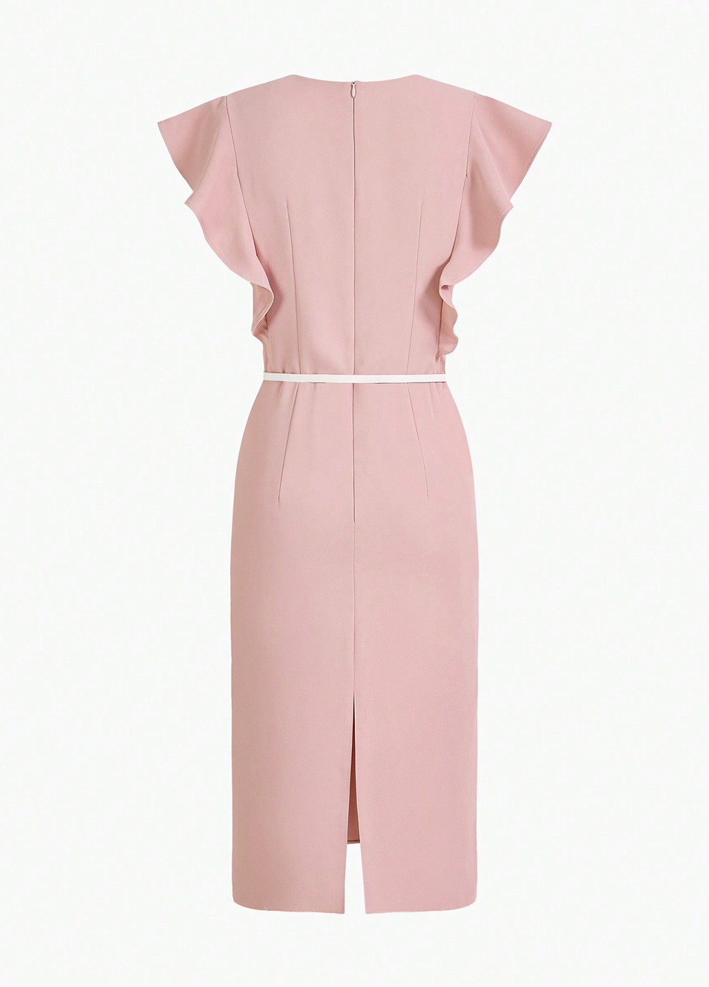 Світло-рожева кежуал сукня футляр SHEIN однотонна