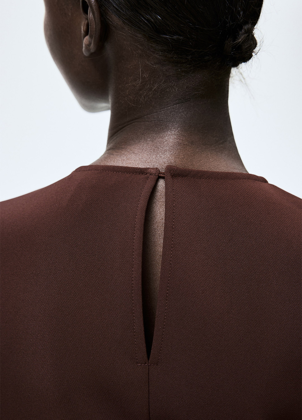 Бурштинова кежуал сукня H&M однотонна