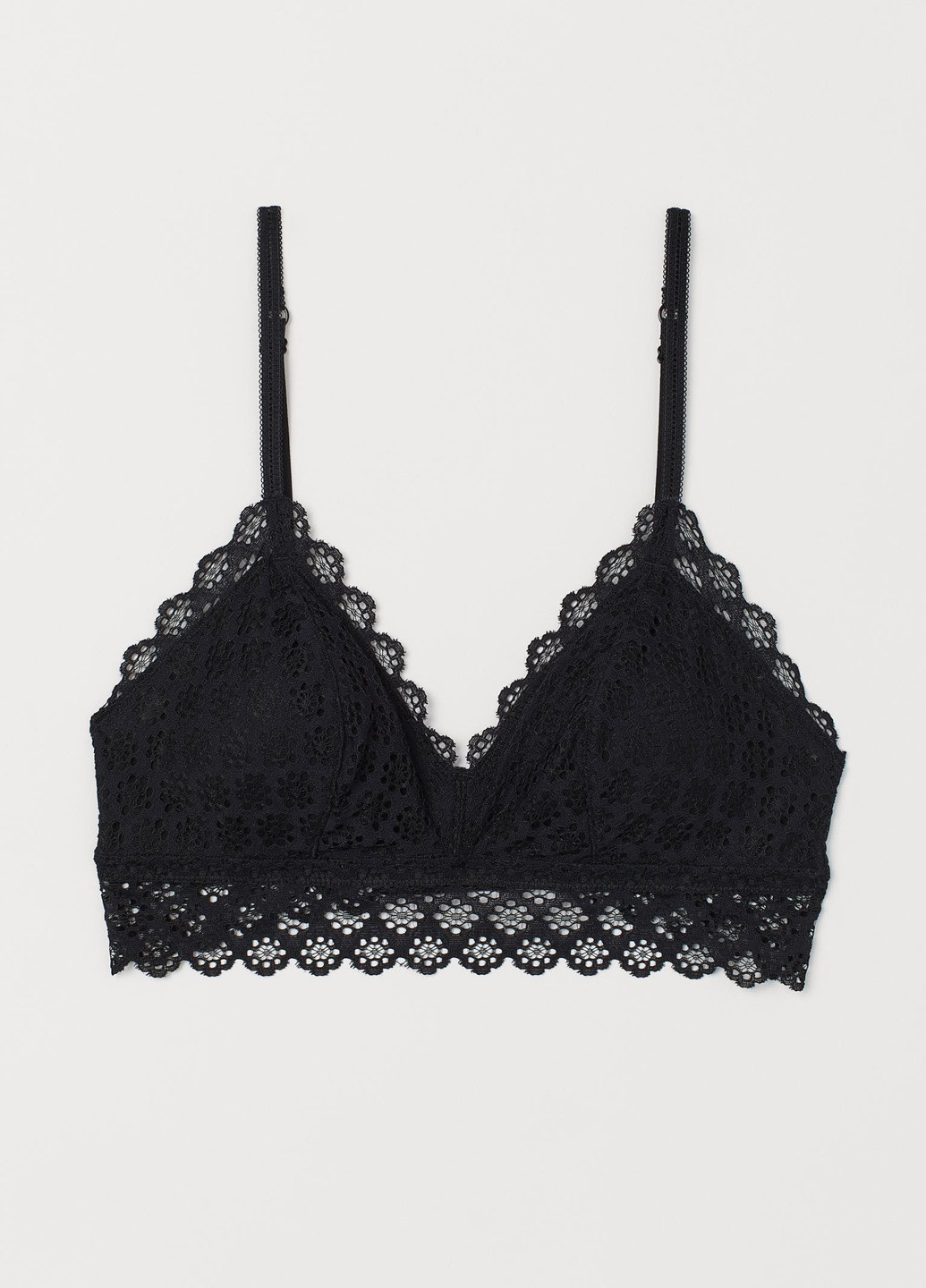 Чорний бюстгальтер H&M