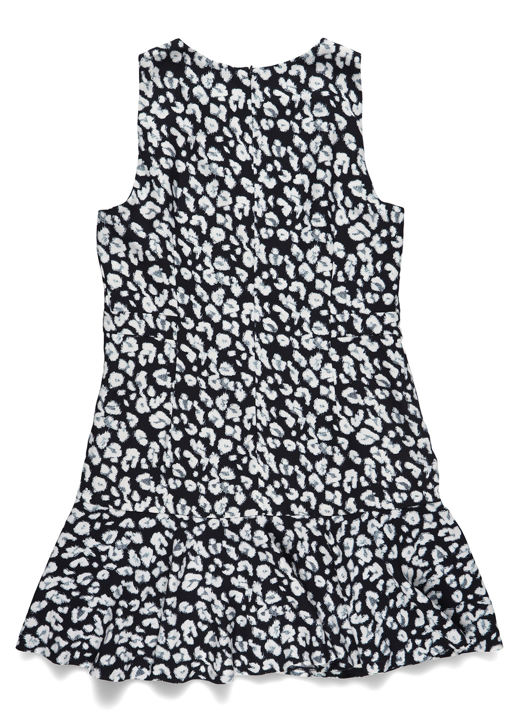 Темно-синее кэжуал платье годе Banana Republic леопардовый