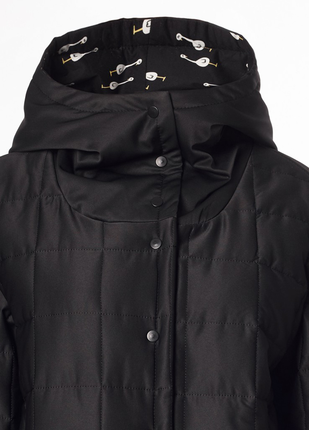 Черная демисезонная куртка MiNiMax