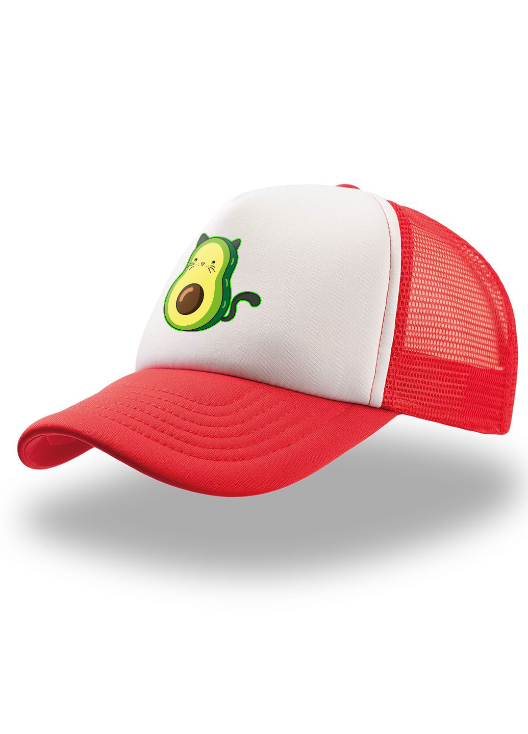 Кепка Тракер дитяча Авокадо Котик (Avocado Cat) (33404-1372) MobiPrint (220824414)