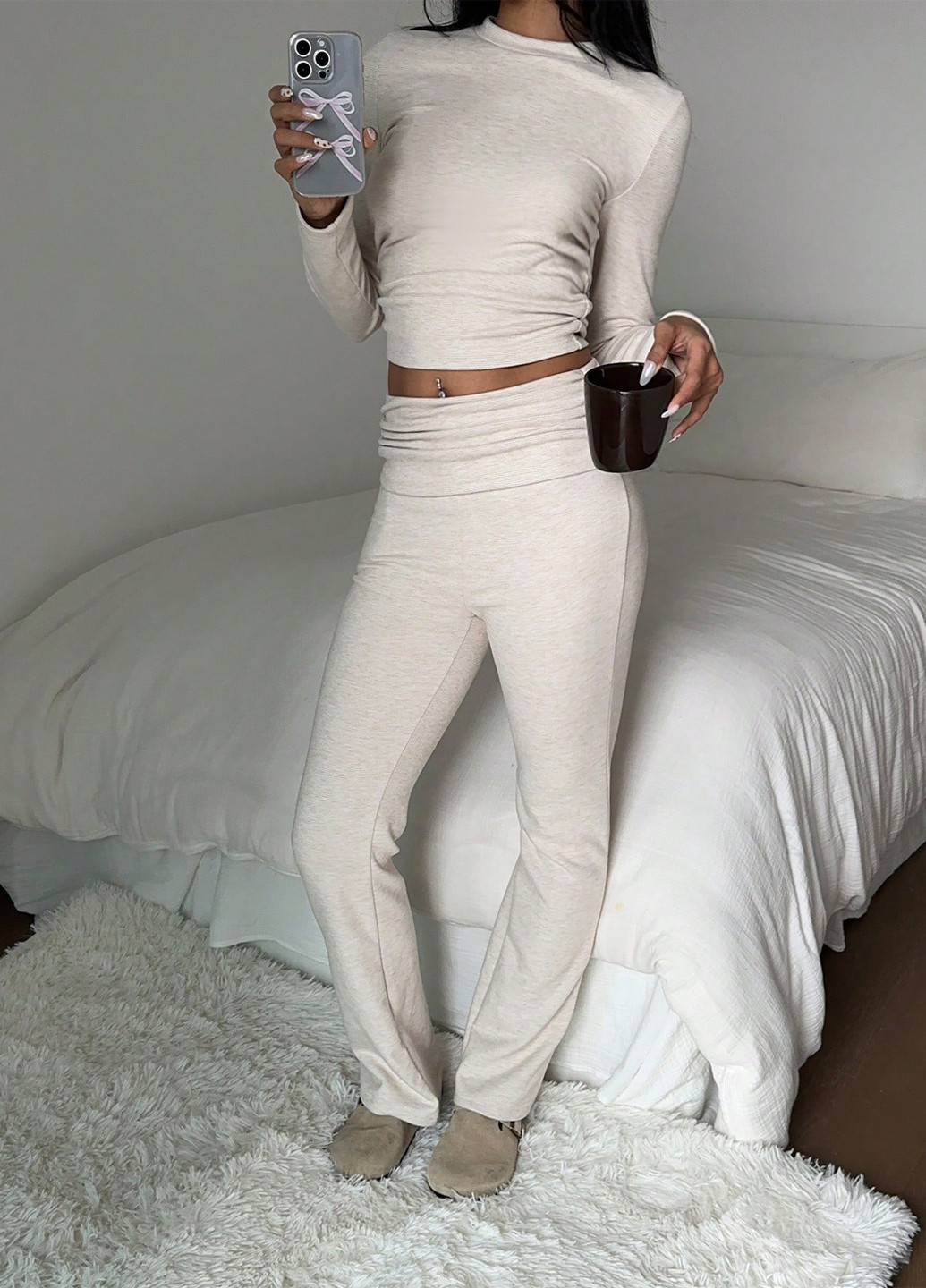 Костюм (топ, брюки) SHEIN (333365564)